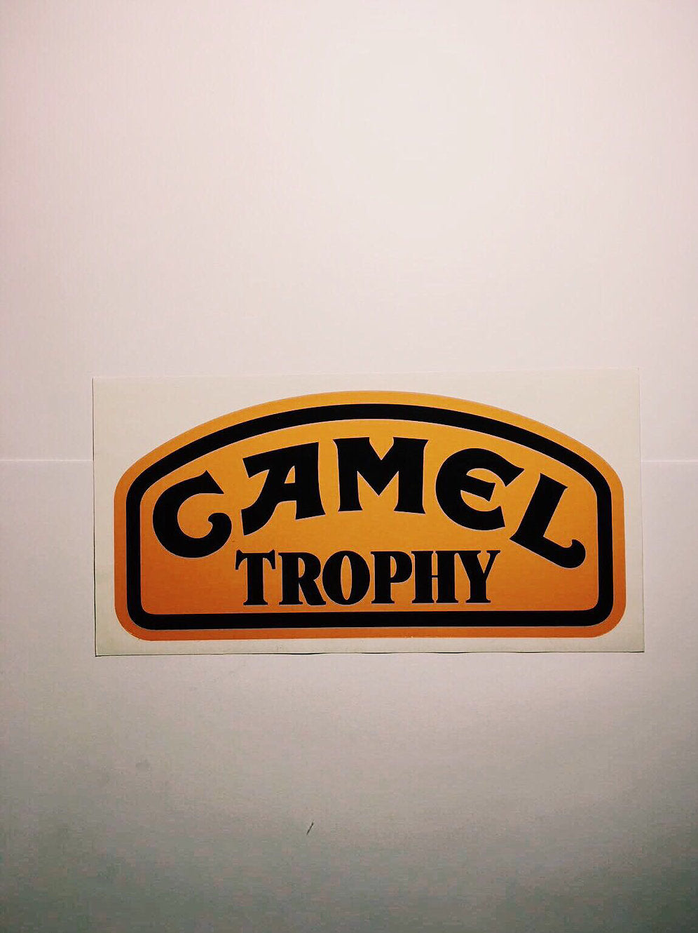 Camel Trophy Sticker